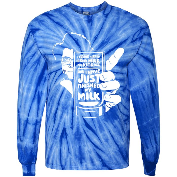 Richard Ayoade Maurice Moss Tie-Dye Long Sleeve Shirt