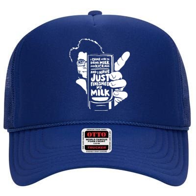 Richard Ayoade Maurice Moss High Crown Mesh Back Trucker Hat