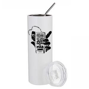 Richard Ayoade Maurice Moss Stainless Steel Tumbler