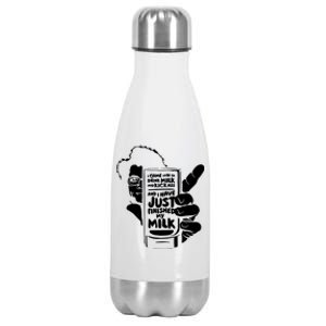 Richard Ayoade Maurice Moss Stainless Steel Insulated Water Bottle