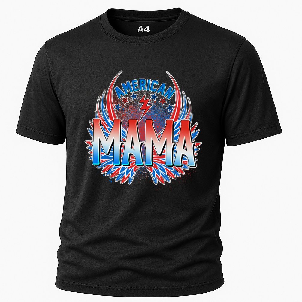 Rocker American Mama Cooling Performance Crew T-Shirt