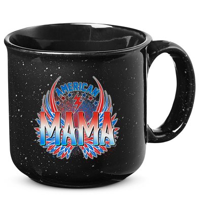 Rocker American Mama 15oz Campfire Ceramic Mug