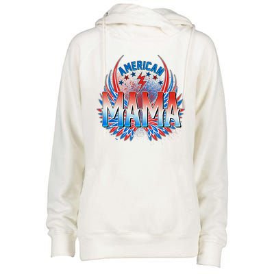 Rocker American Mama Womens Funnel Neck Pullover Hood