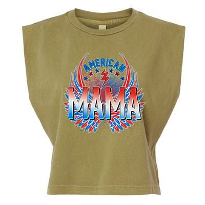 Rocker American Mama Garment-Dyed Women's Muscle Tee