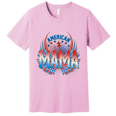 Rocker American Mama Premium T-Shirt