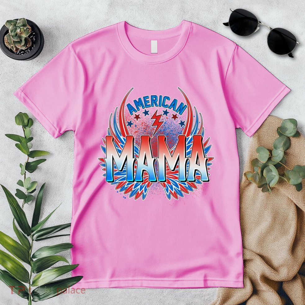 Rocker American Mama Premium T-Shirt