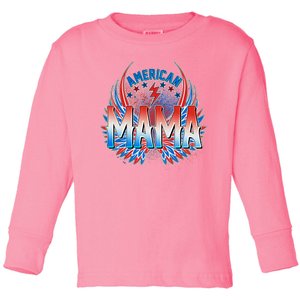 Rocker American Mama Toddler Long Sleeve Shirt