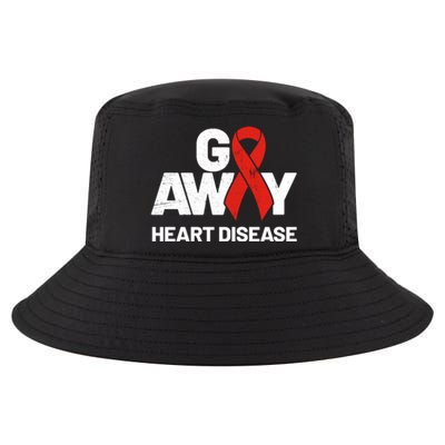 Red Awareness Month Funny Gift And Heart Disease Funny Gift Cool Comfort Performance Bucket Hat