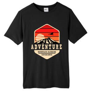 Retro Adventure Mountain Tall Fusion ChromaSoft Performance T-Shirt