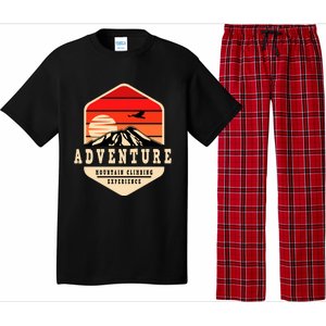 Retro Adventure Mountain Pajama Set