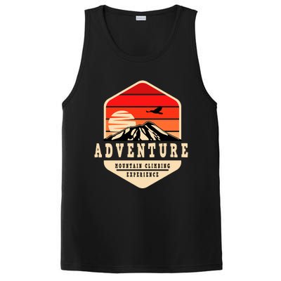 Retro Adventure Mountain PosiCharge Competitor Tank