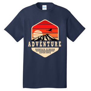 Retro Adventure Mountain Tall T-Shirt