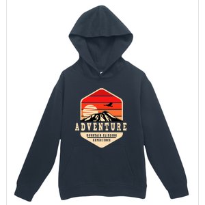 Retro Adventure Mountain Urban Pullover Hoodie