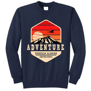 Retro Adventure Mountain Tall Sweatshirt