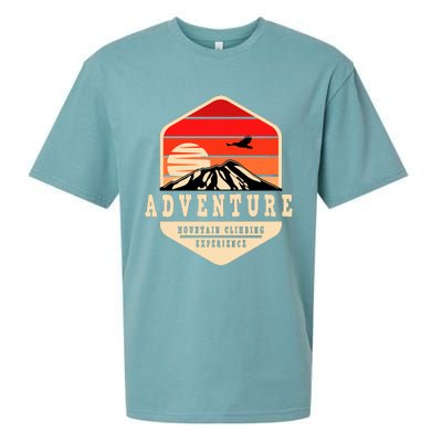 Retro Adventure Mountain Sueded Cloud Jersey T-Shirt