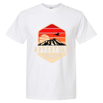 Retro Adventure Mountain Garment-Dyed Heavyweight T-Shirt