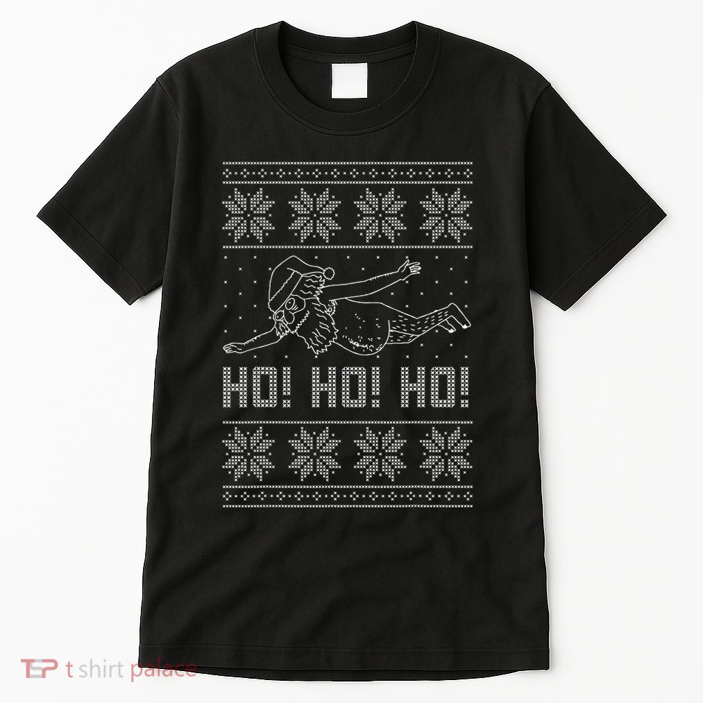 Rick And M.O.R.T.Y Fan Art Santa Ugly Christmas Sweater Tall T-Shirt