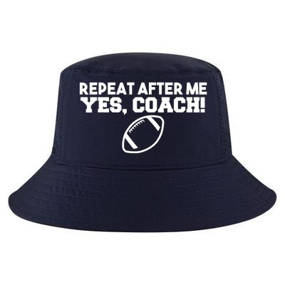 Repeat After Me Yes Coach American Football Cool Comfort Performance Bucket Hat