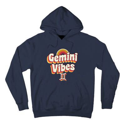 Retro Astrology May Or June Birthday Zodiac Sign Gemini Tall Hoodie