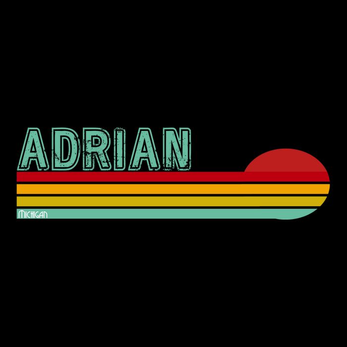 Retro Adrian Michigan Backpack