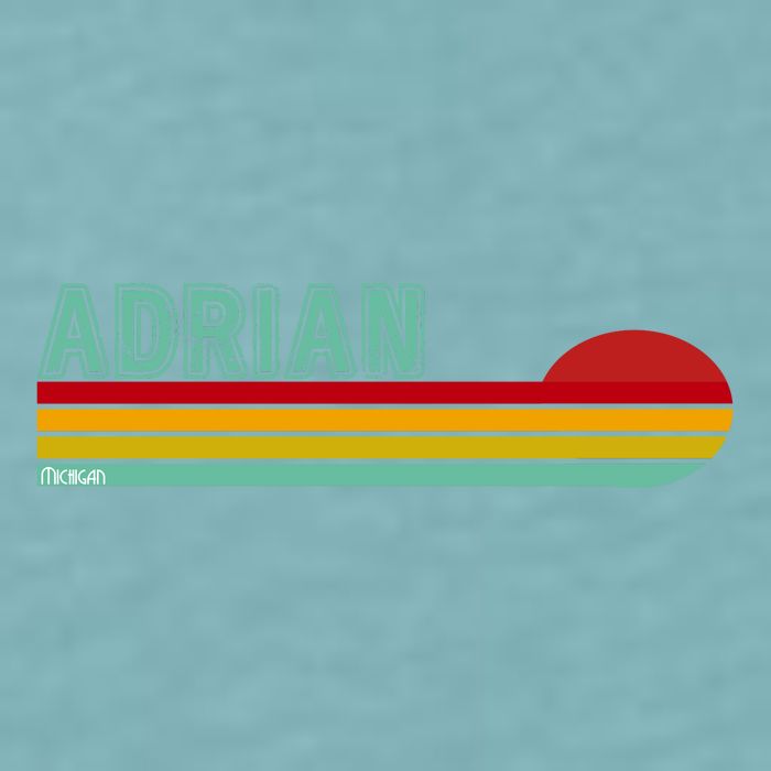 Retro Adrian Michigan Sueded Cloud Jersey T-Shirt