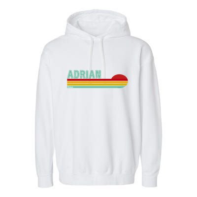 Retro Adrian Michigan Garment-Dyed Fleece Hoodie