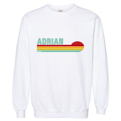 Retro Adrian Michigan Garment-Dyed Sweatshirt