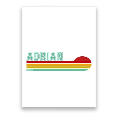 Retro Adrian Michigan Poster