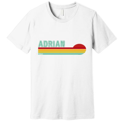 Retro Adrian Michigan Premium T-Shirt