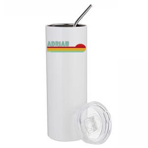 Retro Adrian Michigan Stainless Steel Tumbler