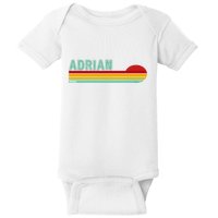 Retro Adrian Michigan Baby Bodysuit
