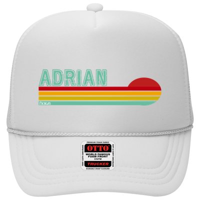 Retro Adrian Michigan Trucker Hat