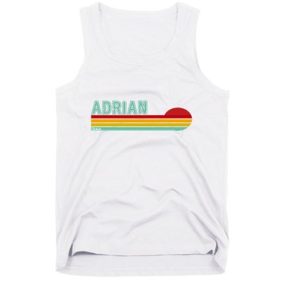 Retro Adrian Michigan Tank Top