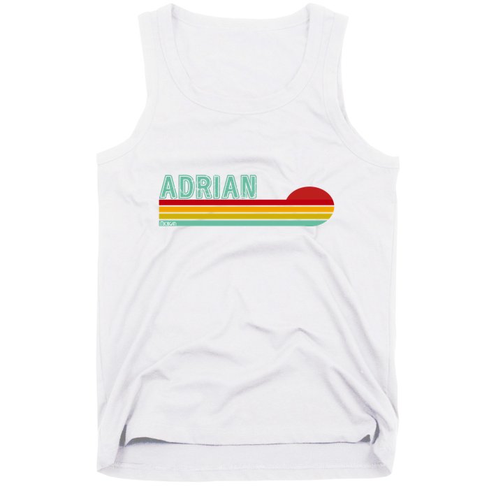 Retro Adrian Michigan Tank Top
