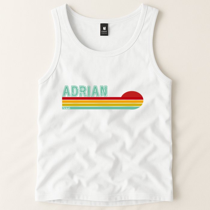 Retro Adrian Michigan Tank Top