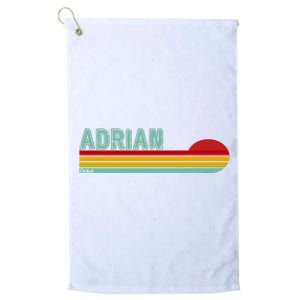 Retro Adrian Michigan Platinum Collection Golf Towel