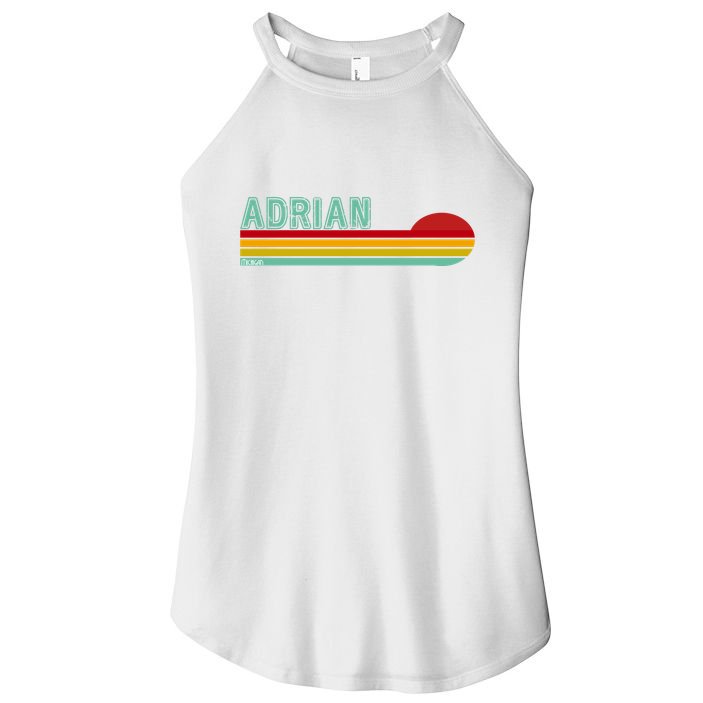 Retro Adrian Michigan Women's Perfect Tri Rocker Tank