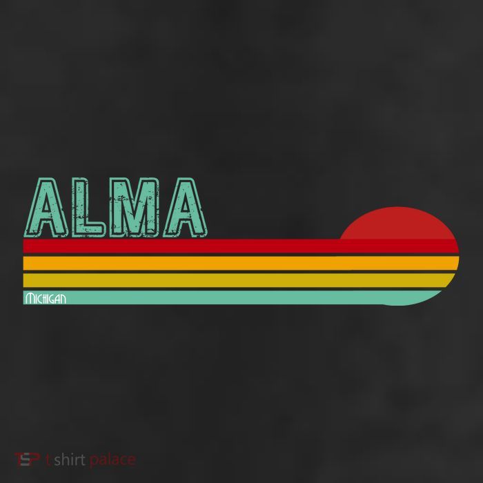 Retro Alma Michigan Trucker Hat