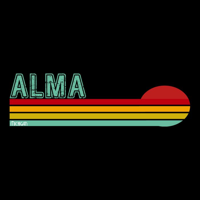 Retro Alma Michigan Women's Perfect Tri Rocker Tank