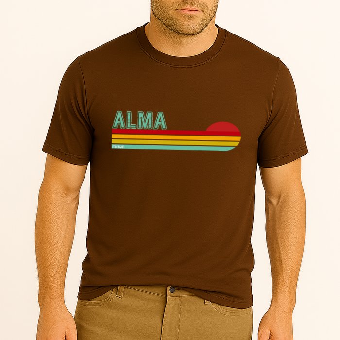 Retro Alma Michigan Cooling Performance Crew T-Shirt