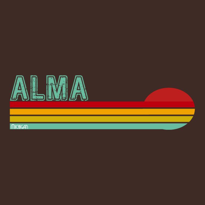 Retro Alma Michigan Cooling Performance Crew T-Shirt