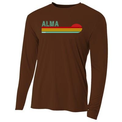 Retro Alma Michigan Cooling Performance Long Sleeve Crew