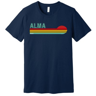 Retro Alma Michigan Premium T-Shirt