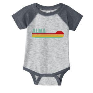 Retro Alma Michigan Infant Baby Jersey Bodysuit