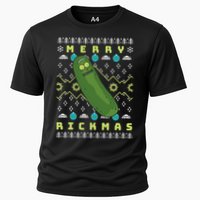 Rick and Morty Merry Pickle Rickmas Ugly Christmas  Cooling Performance Crew T-Shirt