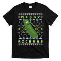 Rick and Morty Merry Pickle Rickmas Ugly Christmas  T-Shirt