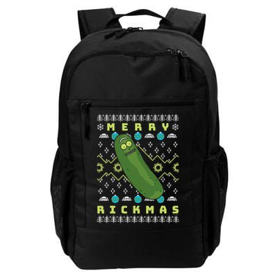 Rick and Morty Merry Pickle Rickmas Ugly Christmas  Backpack