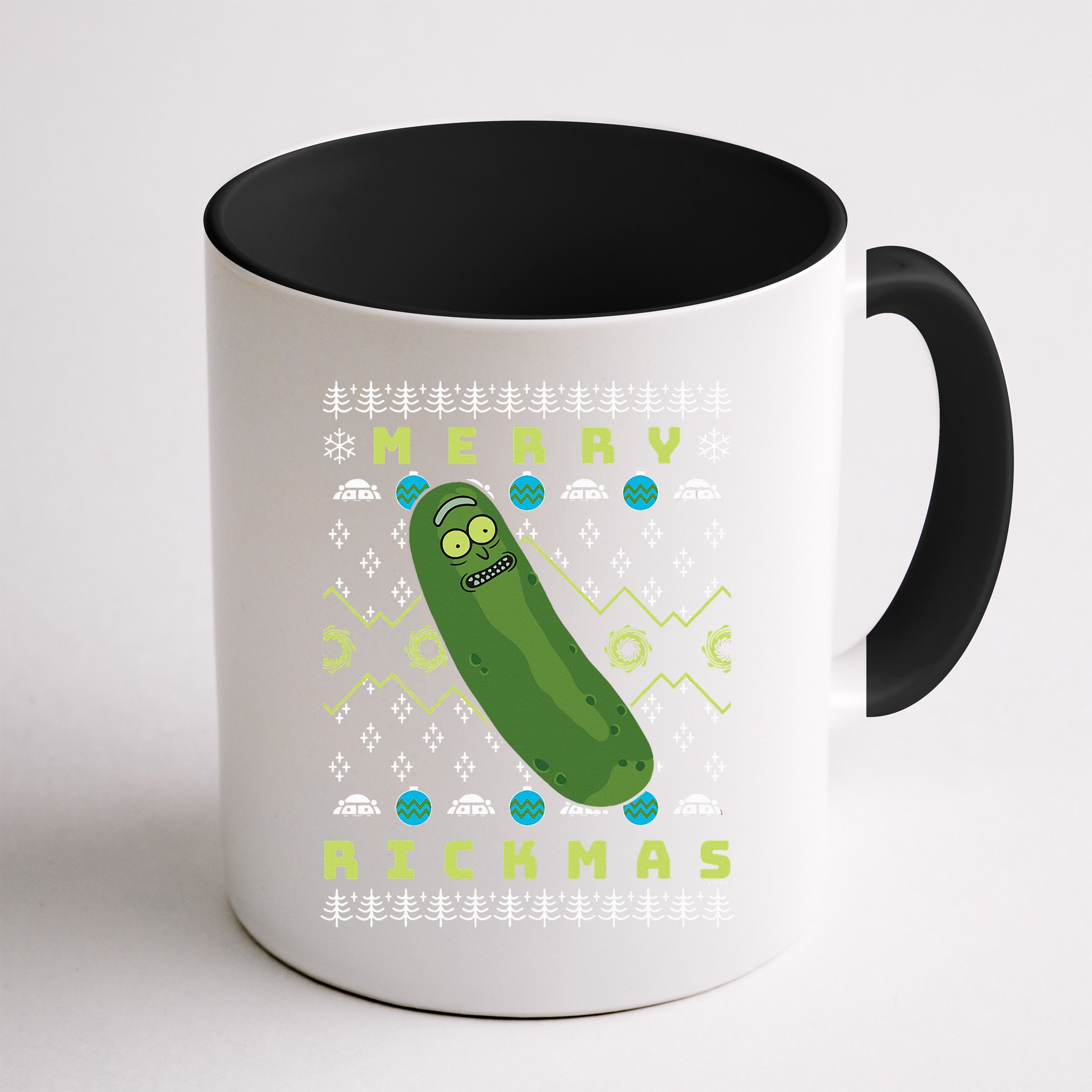 Rick and Morty Merry Pickle Rickmas Ugly Christmas  Mug