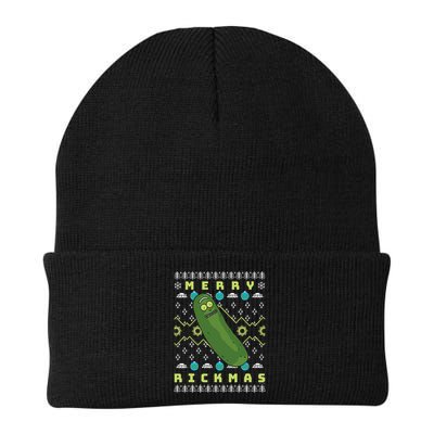 Rick and Morty Merry Pickle Rickmas Ugly Christmas  Beanie