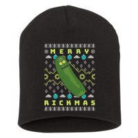 Rick and Morty Merry Pickle Rickmas Ugly Christmas  Short Acrylic Beanie